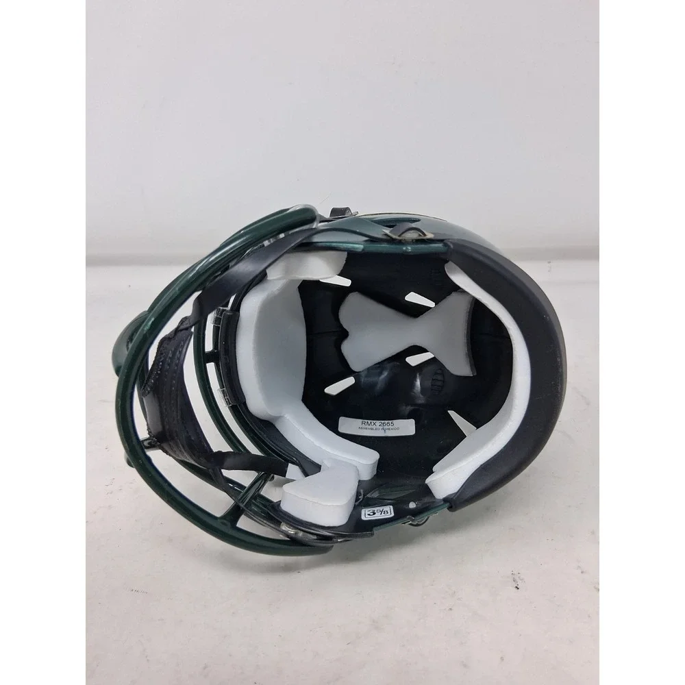 University OREGON DUCKS Mini Helmet NCAA Football Schutt Auhentic Metallic Green